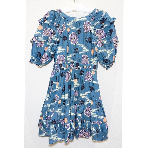 EUC Ulla Johnson Naomi Dress in River - Picture 8 of 15